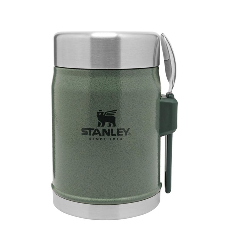 Stanley Mat Termos med Skje 0,4 L Hammertone Green