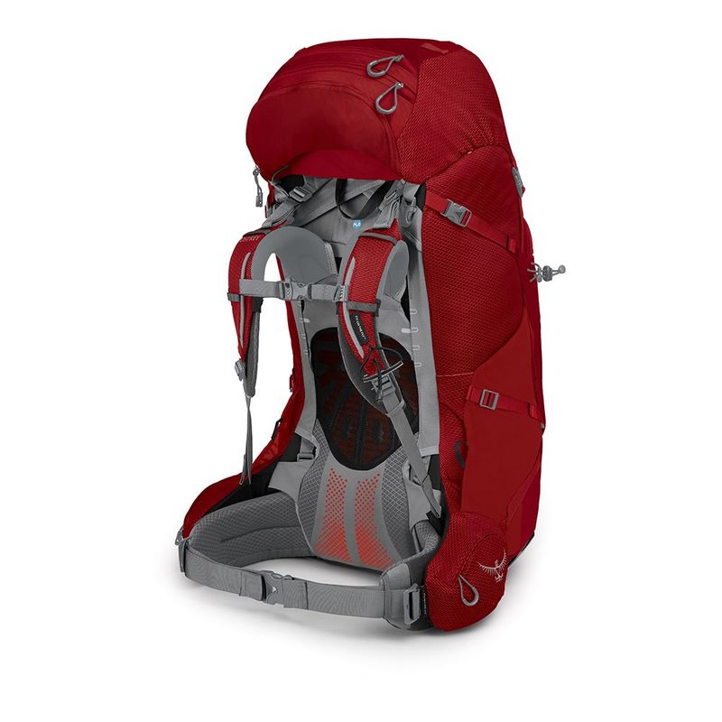 Osprey Ariel Plus 85L Carnelian Red