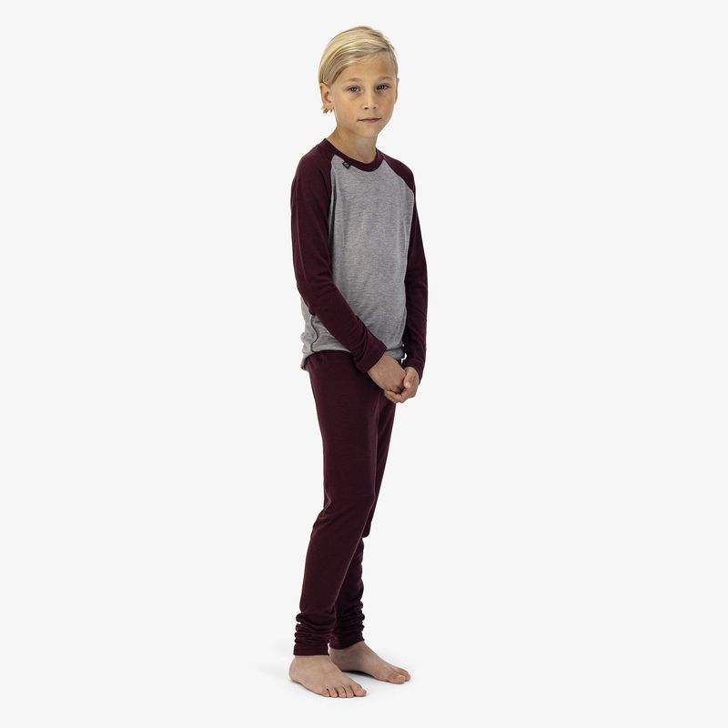 Ulvang Gausdal Ullsett Jr/Kids Fig/Grey Melange