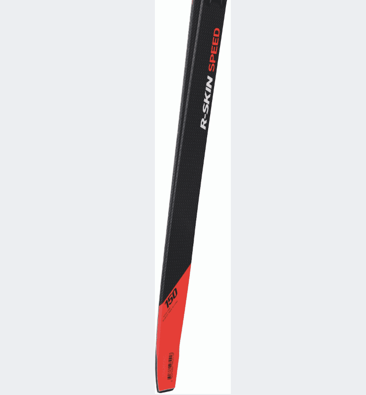 Rossignol Speed Skin felleski barn og jr sort/hvit