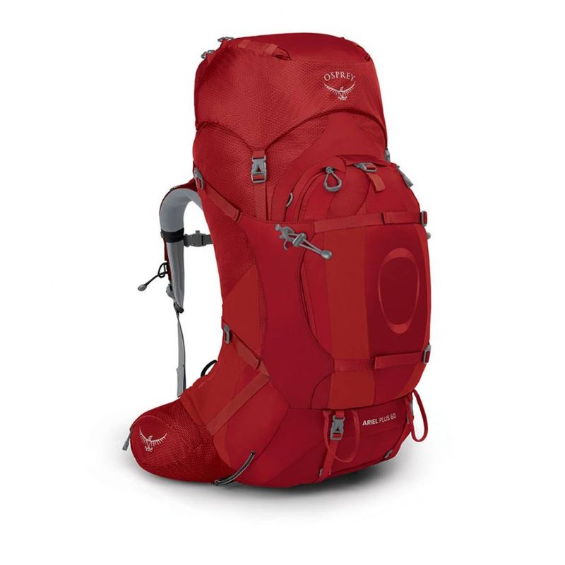 Osprey Ariel Plus 60L Carnelian Red